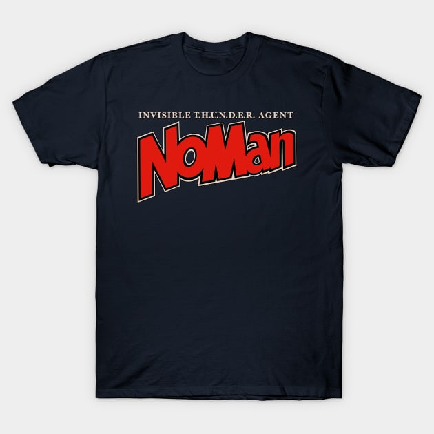 Thunder Agent NoMan T-Shirt by ThirteenthFloor